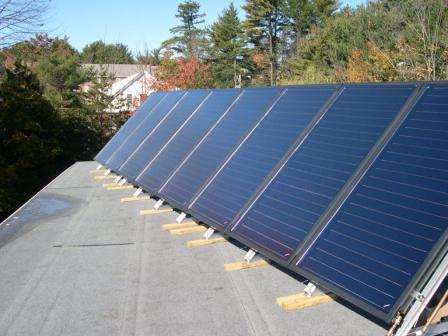 Solar heating in New Hampshire NH